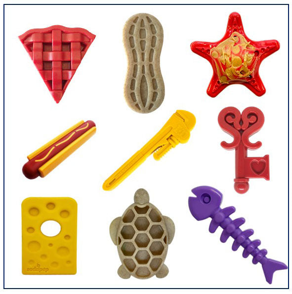 Bulk Nylon Dog Chew Toys for Daycares & Kennels | 10-Pack Cosmetic B-Grade