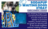 Waiting Dogs Design eTray Enrichment Tray for Dogs - SodaPup/True Dogs, LLC