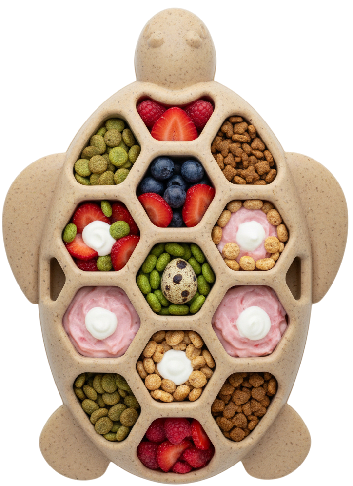 Turtle Nylon Chew Toy - Ultra-Durable Enrichment Toy for Power