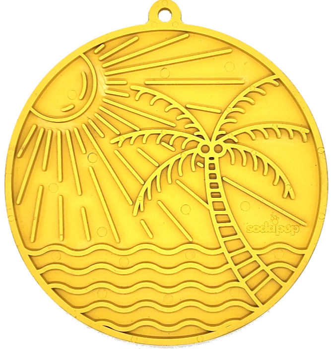 Sun n' Sea eMat Enrichment Lick Mat With Suction Cups | SodaPup