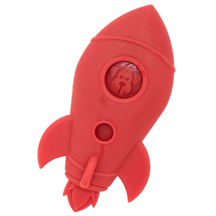 Rocket Ship Ultra Durable Nylon Dog Chew Toy | SodaPup/True Dogs, LLC