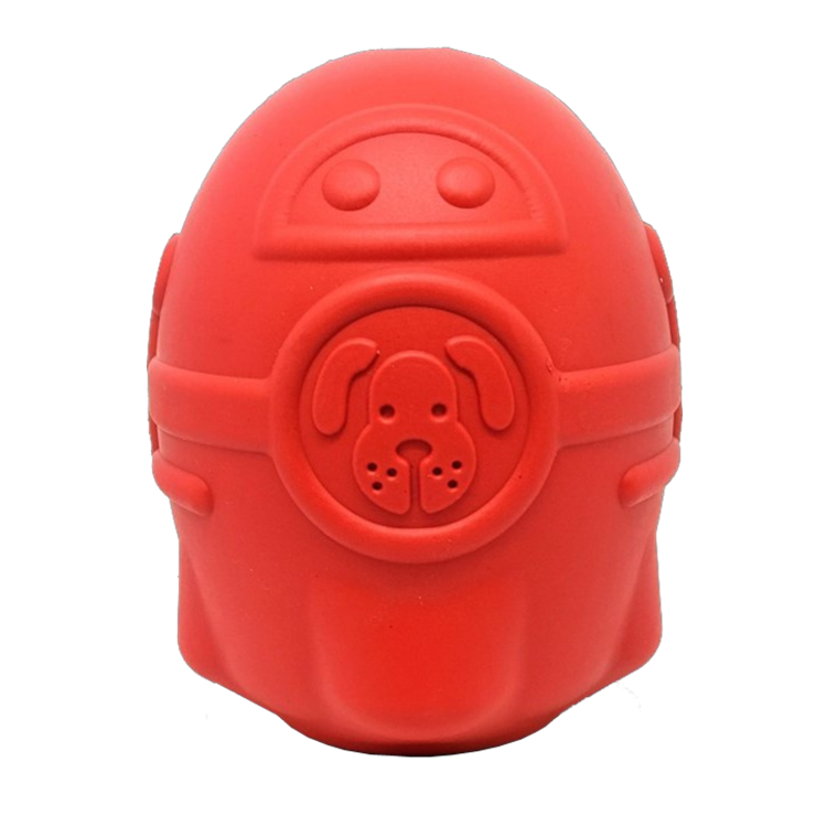 Buy Sn Rocketman Durable Rubber Treat Dispenser at Sodapup Buy Sn Rocketman Durable Rubber Treat Dispenser at Sodapup