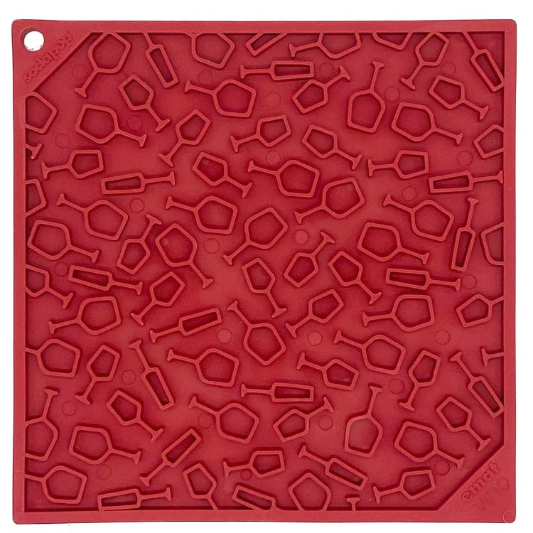 Vino Dog eMat - Enrichment Lick Mat For Dogs and Cats | Wine