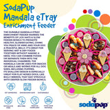 NEW! Mandala Design eTray Enrichment Tray for Dogs - SodaPup/True Dogs, LLC