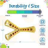 SP MOD Wishbone Ultra Durable Nylon Dog Chew Toy for Aggressive Chewers - Brown - SodaPup/True Dogs, LLC