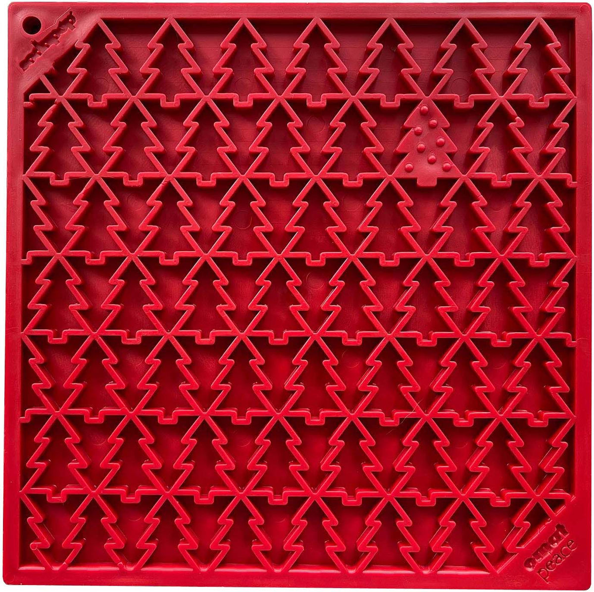 Honeycomb Design Emat Enrichment Lick Mat - Marmalade