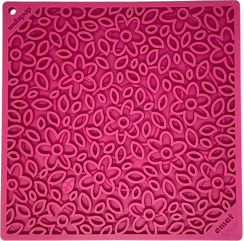 Healthy Dog Dining  Flower Power Emat Enrichment Licking Mat for Dogs –  UKUSCAdoggie