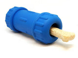 ID Bone Durable Rubber Chew Toy and Treat Dispenser - Medium - Blue - SodaPup/True Dogs, LLC