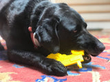ID Tractor  Ultra Durable Nylon Dog Chew Toy for Aggressive Chewers - Yellow - SodaPup/True Dogs, LLC