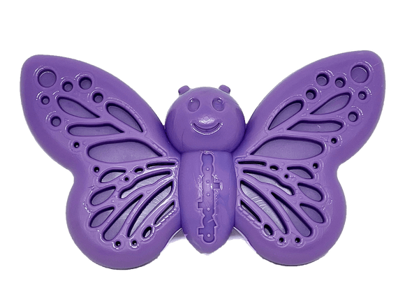 NEW! SP Butterfly Chew and Enrichment Toy  - Purple - SodaPup/True Dogs, LLC