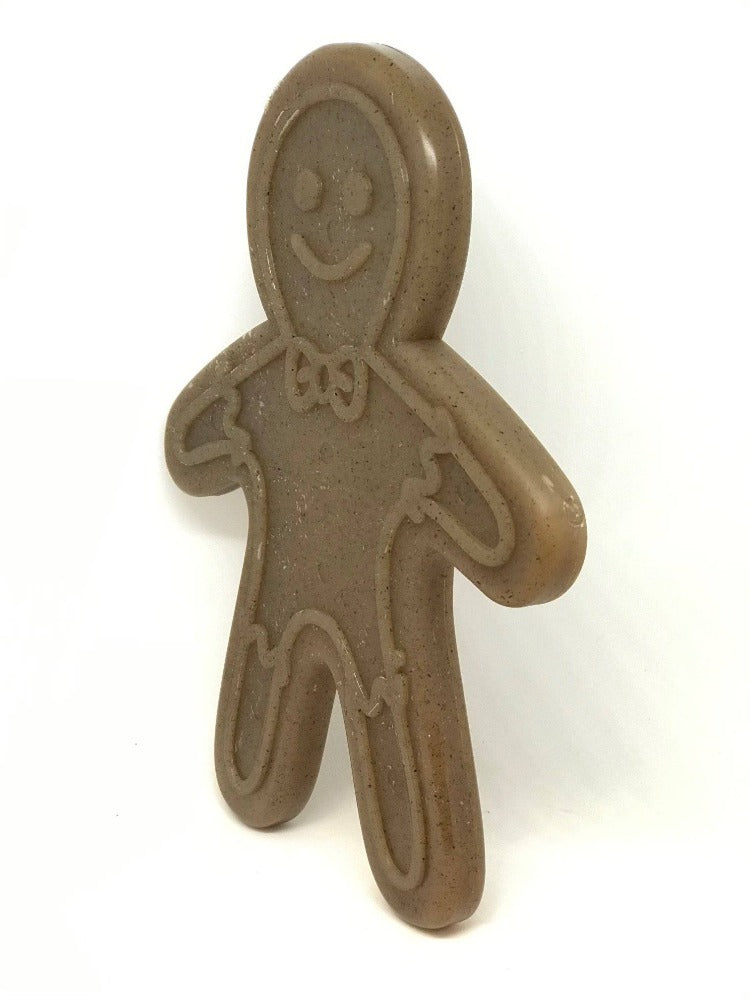 SodaPup Gingerbread Man Nylon Dog Chew Toy Aggressive Chewers | USA Made