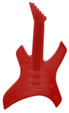 NEW! SP Electric Guitar Ultra Durable Nylon Dog Chew Toy for Aggressive Chewers - Red - SodaPup/True Dogs, LLC