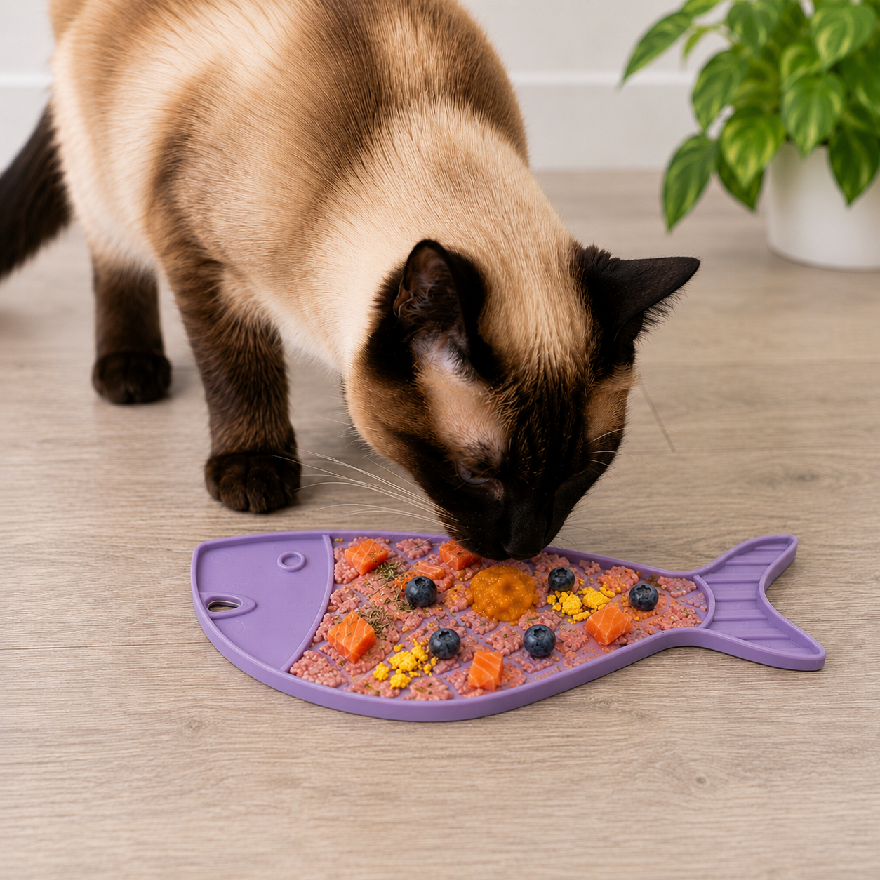SodaPup Goldfish eMat Cat Lick Mat | Fish-Shaped Enrichment Feeder SodaPup Goldfish eMat Cat Lick Mat | Fish-Shaped Enrichment Feeder