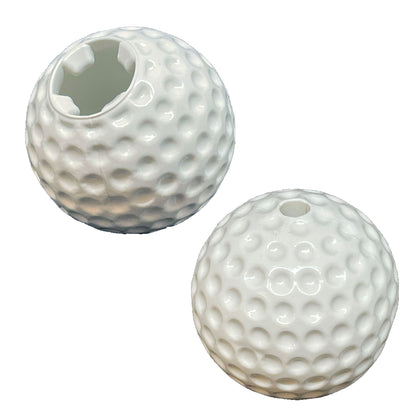 SodaPup Golf Ball Rubber Dog Chew Toy Power Chewers | Floating Treat Dispenser USA Made