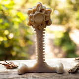Honey Bone Dental Flower Tower eChew Ultra Durable Nylon Dog Chew Toy - XL - SodaPup/True Dogs, LLC