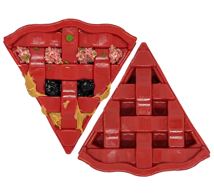 SodaPup Cherry Pie Nylon Dog Chew Toy Aggressive Chewers | USA Made