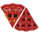 cherry pie shaped nylon dog chew and enrichment toy