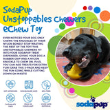 Unstoppables Chewers for SodaPup Rubber Treat Dispensers - 3 Pack