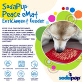 Tree Design "Peace" eMat Enrichment Lick Mat