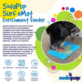 Surf's Up Design eMat Enrichment Lick Mat - small - SodaPup/True Dogs, LLC