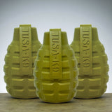 USA-K9 Grenade eDispenser Durable Rubber Chew Toy & Treat Dispenser 3 for 1 donation bundle