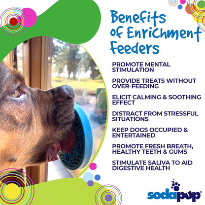 SodaPup Turtle eMat-Mini Lick Mat Suction Cups Small Dogs & Cats | USA