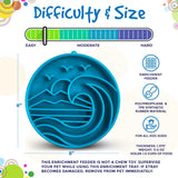 Baja Design eTray - Shallow Slow Feeder Dog Bowl for Enrichment | USA Made