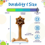 Honey Bone Dental Flower Tower eChew Ultra Durable Nylon Dog Chew Toy - XL - SodaPup/True Dogs, LLC