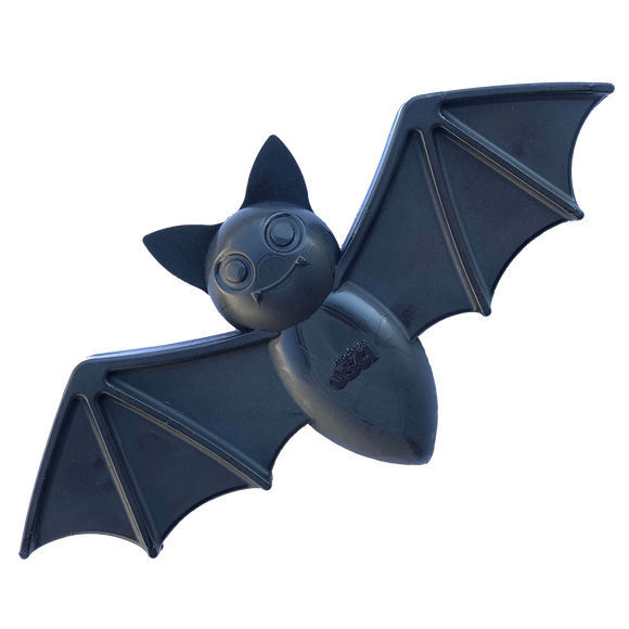 Vampire Bat Ultra Durable Nylon Dog Chew Toy for Aggressive Chewers- Black