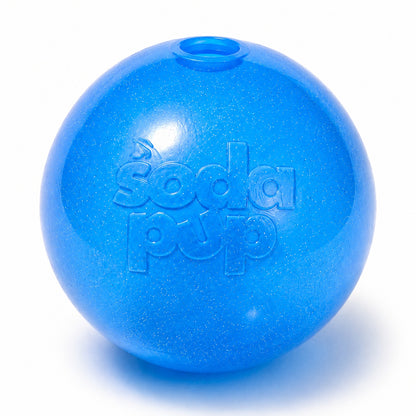 Pink & Blue Glitter Ball 2-Pack Dog Toy | Soft PUP-X Rubber Floating Fetch Ball with Treat Dispenser | USA Made (Copy)