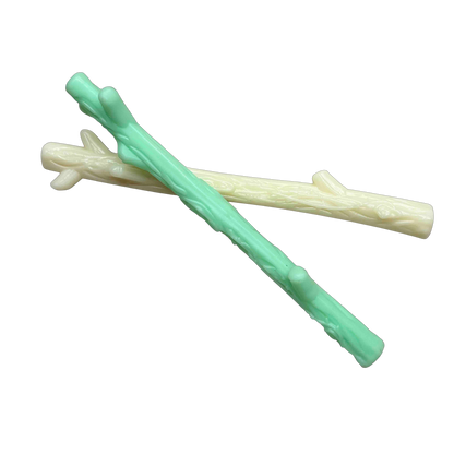 Glow in the Dark Dog Toy Bundle | Nylon Chew Stick + Rubber Retrieving Stick - SodaPup/True Dogs, LLC