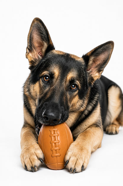 Football Dog Chew Toy & Treat Dispenser - USA Made | SodaPup - SodaPup/True Dogs, LLC