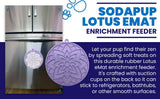 Lotus Design eMat Enrichment Lick Mat With Suction Cups