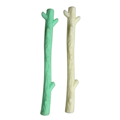 Glow in the Dark Dog Toy Bundle | Nylon Chew Stick + Rubber Retrieving Stick - SodaPup/True Dogs, LLC