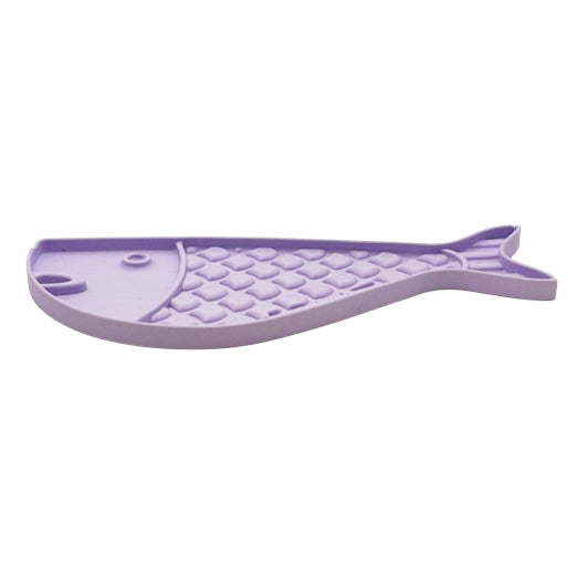 SodaPup Goldfish eMat Cat Lick Mat | Fish-Shaped Enrichment Feeder