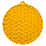 Honeycomb Design emat - Enrichment Lick Mat For Dogs and Cats - With Suction Cups | USA Made - SodaPup/True Dogs, LLC