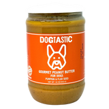 Dogtastic Gourmet Peanut Butter for Dogs - Pumpkin Flavor