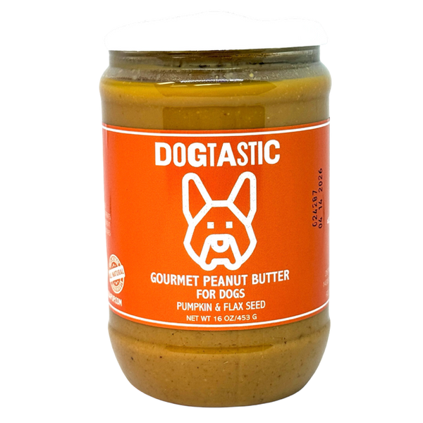 Dogtastic Gourmet Peanut Butter for Dogs Pumpkin Flavor