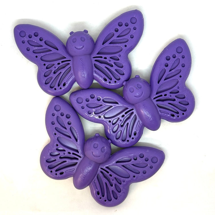 3 for 1 Butterfly Nylon Chew & Enrichment Toy | Blemished, No Packaging | SodaPup