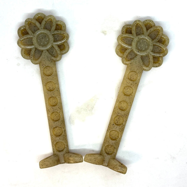 2 for 1 Flower Tower Chew & Enrichment Toy for small dogs