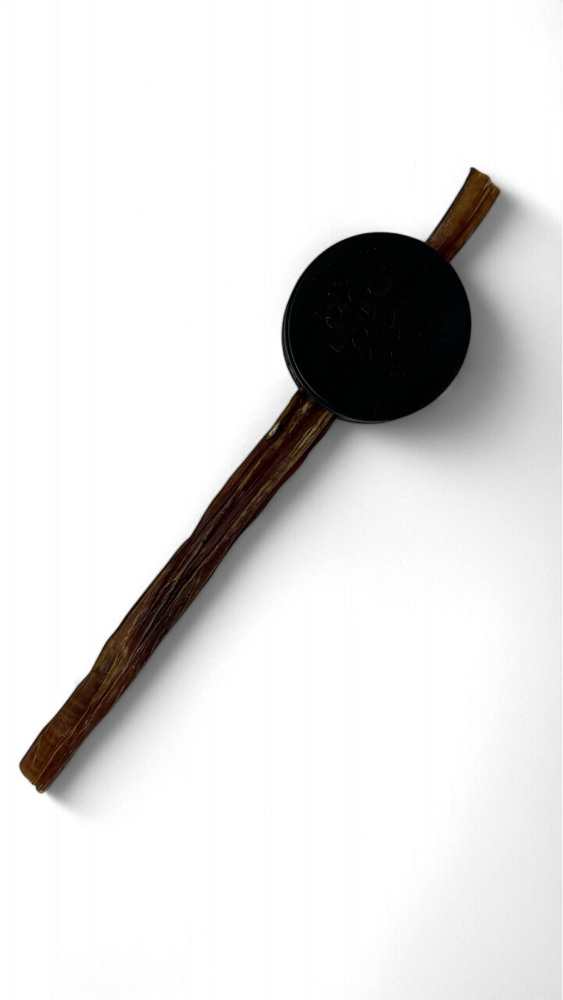 SodaPup Hockey Puck Bully Stick Holder Durable Rubber Treat & Chew Toy USA