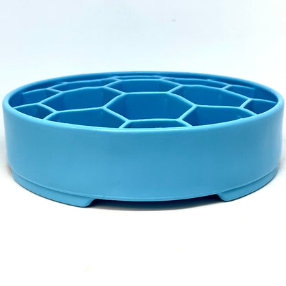 SodaPup Honeycomb eBowl Deep Slow Feeder Dog Bowl Enrichment | USA Made