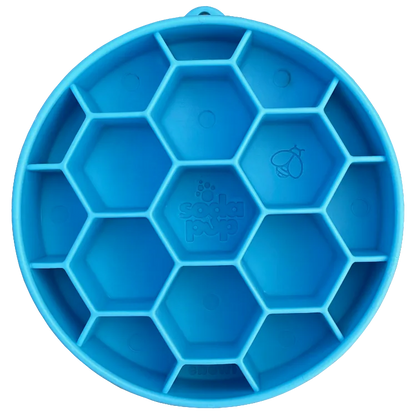 Honeycomb eBowl Deep Slow Feeder Dog Bowl for Enrichment | USA Made - SodaPup/True Dogs, LLC