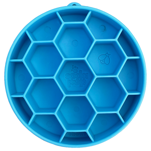 NEW! Honeycomb Design eBowl Enrichment Slow Feeder Bowl for Dogs - SodaPup/True Dogs, LLC