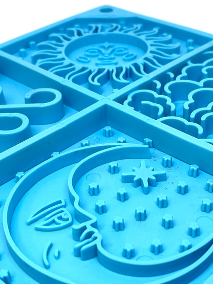 SodaPup Sky eMat Enrichment Lick Mat Dogs Cats | Celestial Design