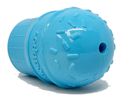 SodaPup Ice Cream Cone Rubber Dog Chew Toy Power Chewers | USA Made
