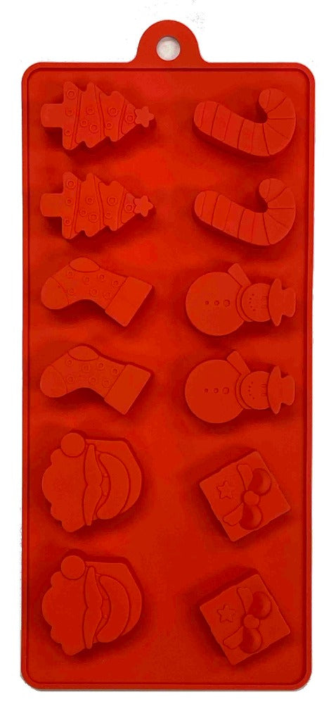 Dogtastic Jelly Shots Silicone Mold - Christmas Shapes