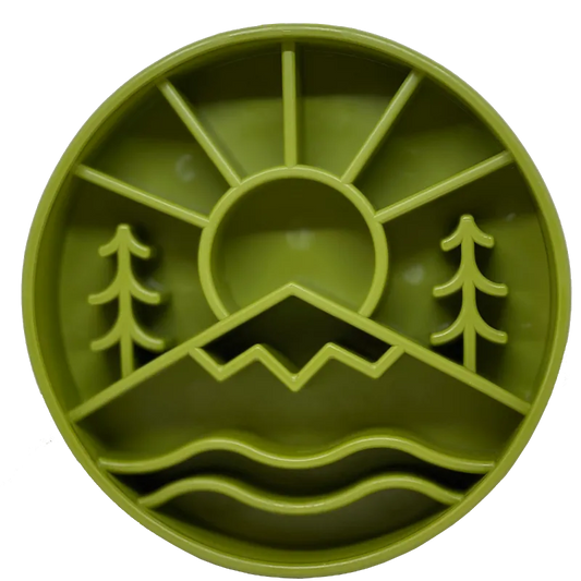 Great Outdoors eBowl - Slow Feeder Dog Bowl & Enrichment | USA Made