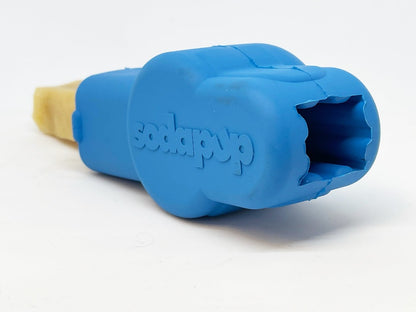 SodaPup Petz Yak Chew Holder Durable Rubber Chews & Bully Sticks | USA Made