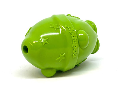 SodaPup Gnome Rubber Dog Chew Toy Heavy Chewers | Floating Treat Dispenser USA Made